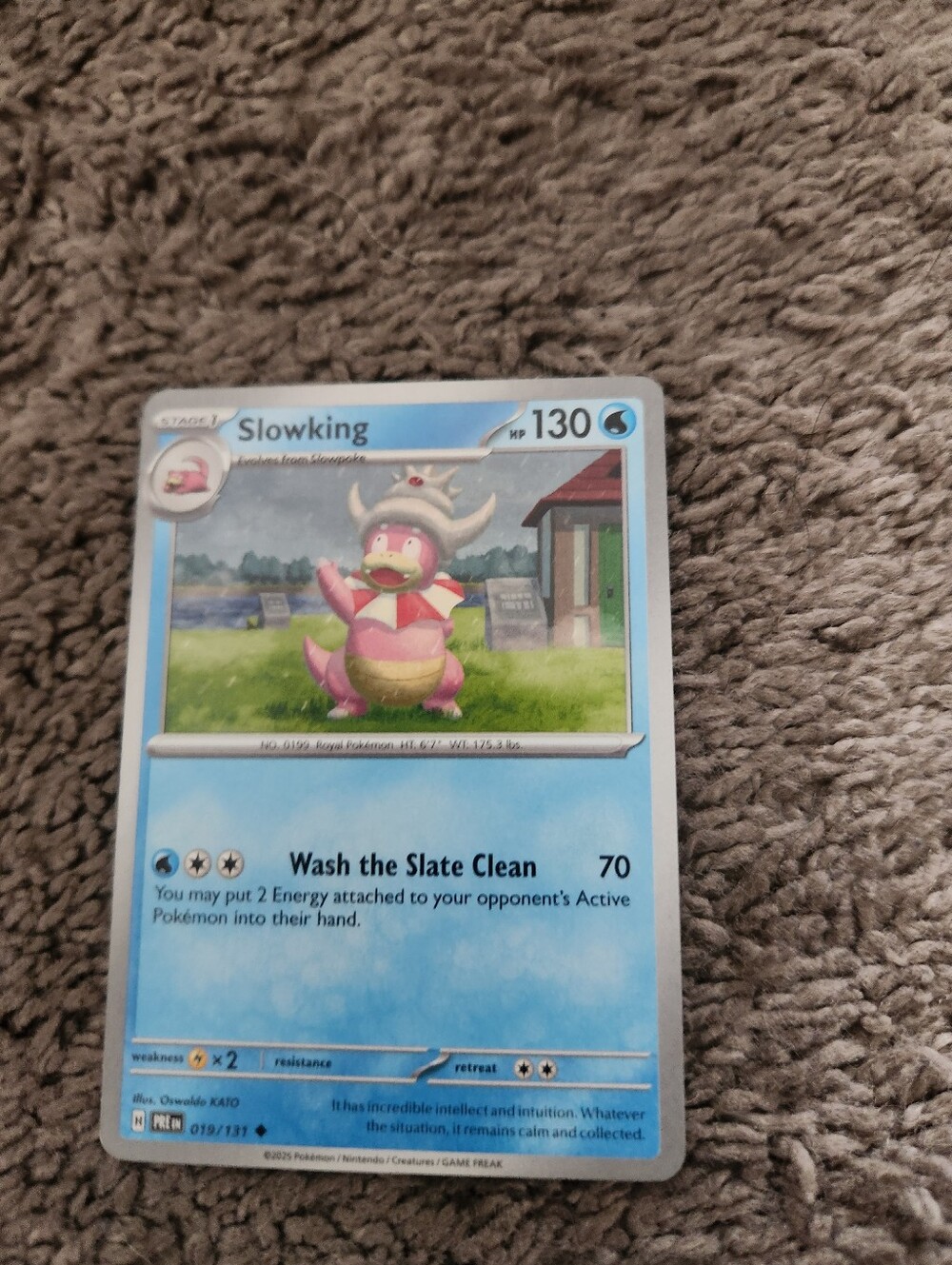 Slowking 019/131 Sv: Prismatic Evolutions Regular